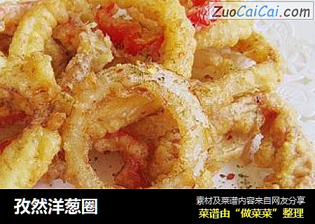 孜然洋葱圈