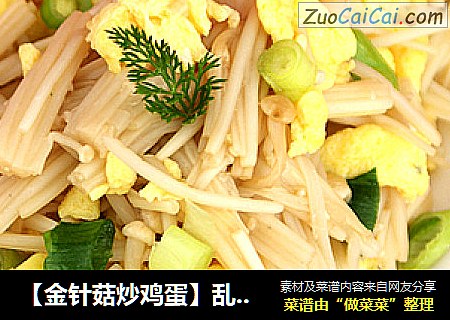 【金针菇炒鸡蛋】乱搭也美味