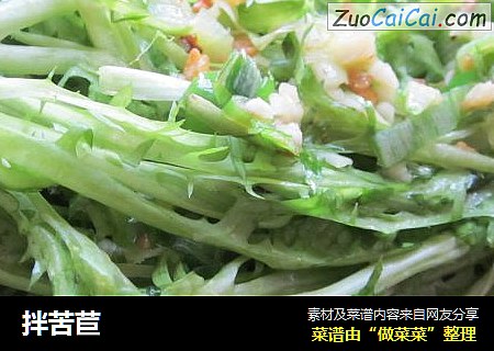 拌苦苣