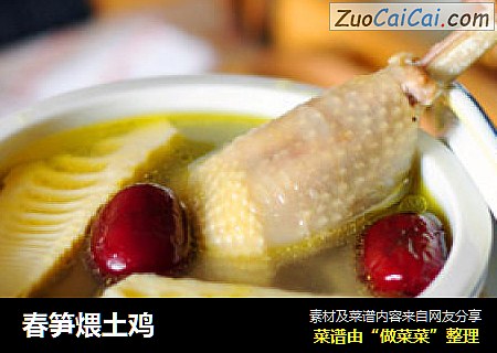 春笋煨土鸡