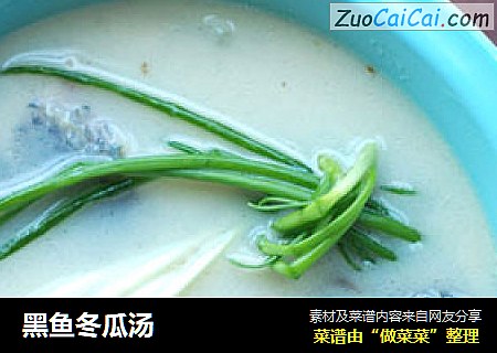 黑鱼冬瓜汤