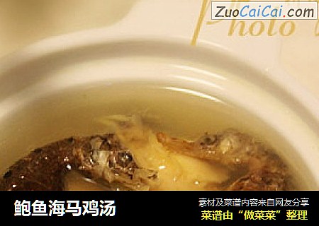 鲍鱼海马鸡汤