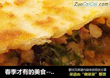 春季才有的美食---茴香馅饼
