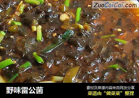 野味雷公菌