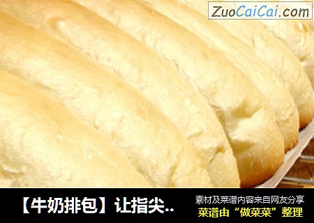【牛奶排包】让指尖在面包上跳舞