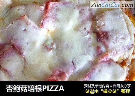 杏鲍菇培根PIZZA