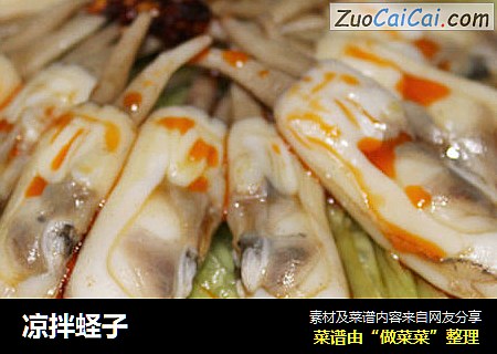 凉拌蛏子
