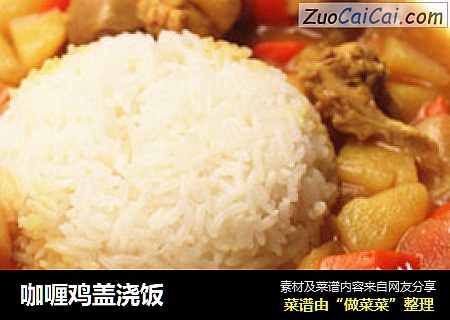 咖喱鸡盖浇饭