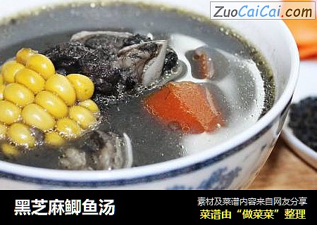 黑芝麻鲫鱼汤