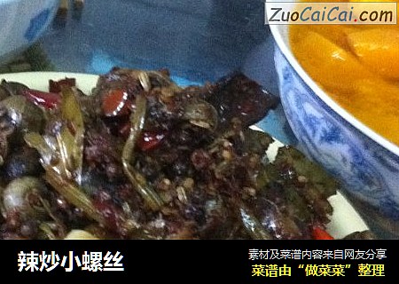 辣炒小螺丝