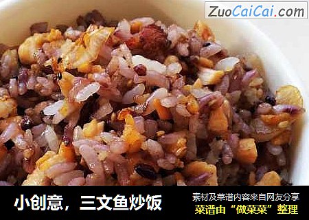小创意，三文鱼炒饭