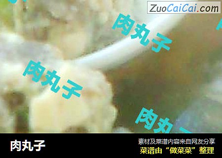 肉丸子
