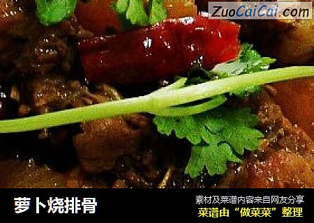 萝卜烧排骨