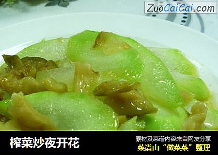 榨菜炒夜开花