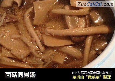 菌菇同骨汤