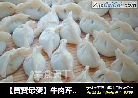 【寶寶最愛】牛肉芹菜餡水餃