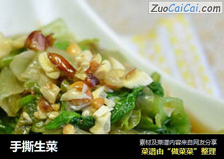 手撕生菜