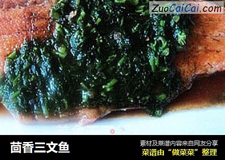 茴香三文鱼