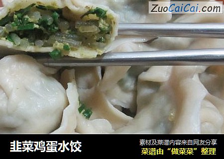 韭菜鸡蛋水饺
