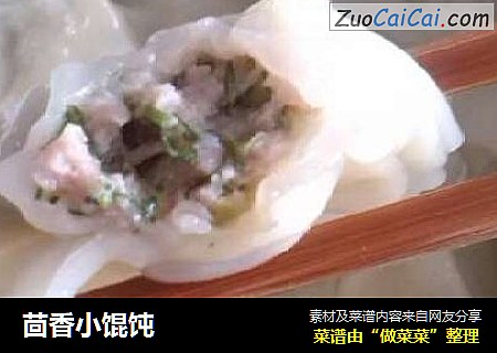 茴香小馄饨