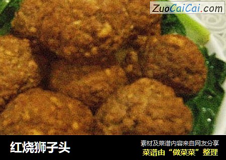 红烧狮子头