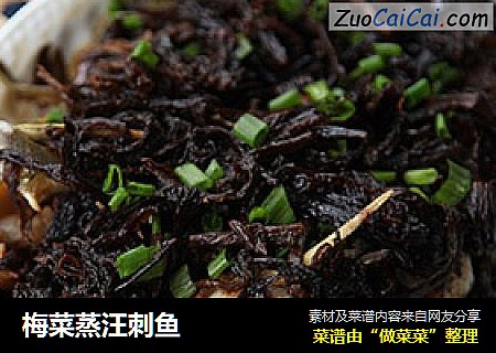 梅菜蒸汪刺鱼