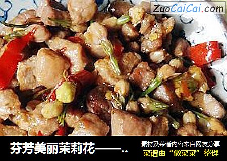 芬芳美丽茉莉花——茉莉花肉丁