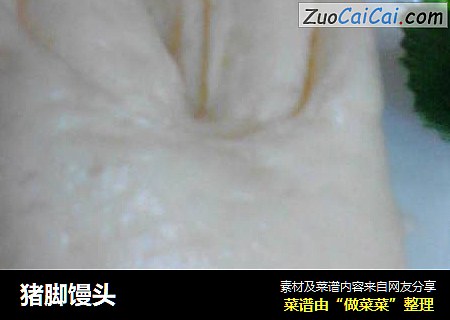 猪脚馒头