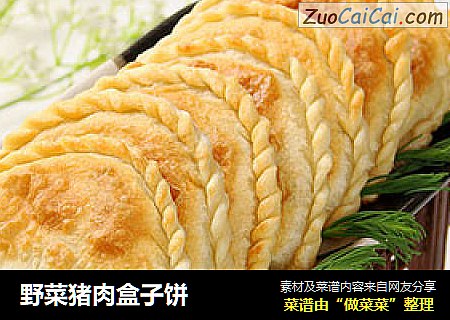 野菜猪肉盒子饼