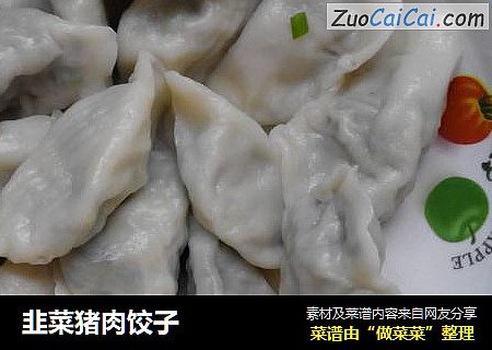 韭菜猪肉饺子