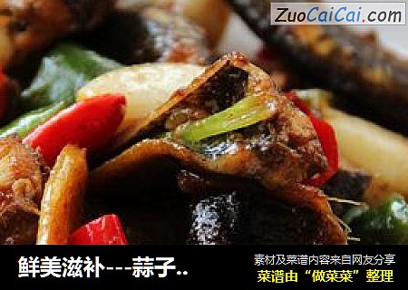 鲜美滋补---蒜子烧刀鳅
