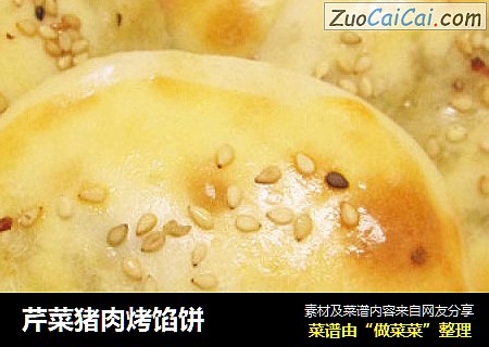 芹菜猪肉烤馅饼