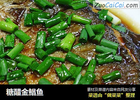 糖醋金鲳鱼