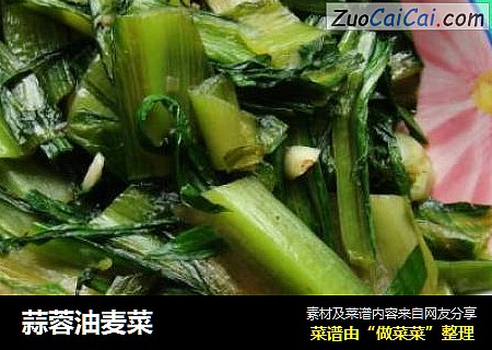 蒜蓉油麦菜
