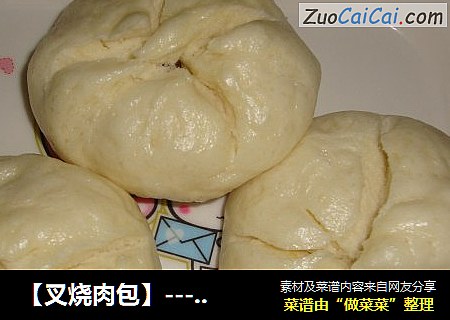 【叉烧肉包】----自己做的放心包子