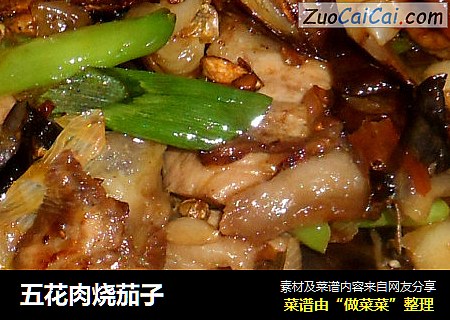 五花肉烧茄子