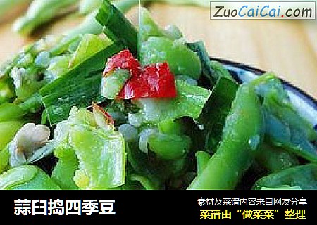 蒜臼捣四季豆