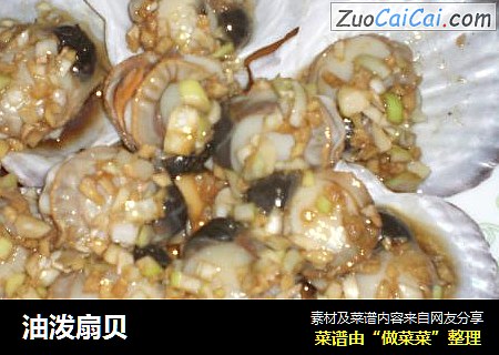 油泼扇贝