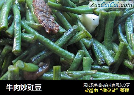 牛肉炒豇豆