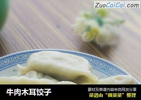 牛肉木耳饺子