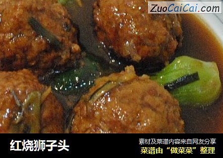 红烧狮子头