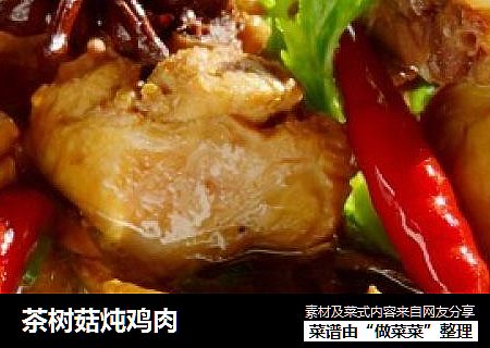 茶树菇炖鸡肉