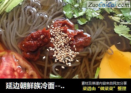 延边朝鲜族冷面----家传冷面汤配比