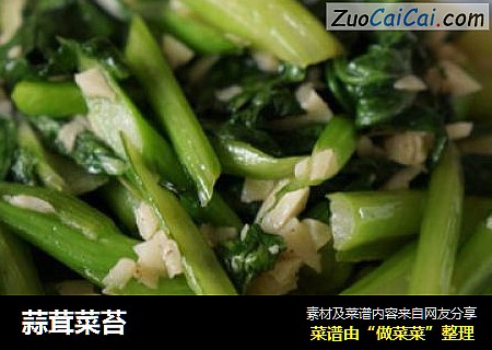 蒜茸菜苔