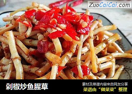 剁椒炒鱼腥草