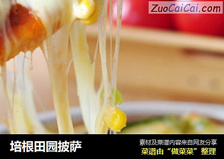 培根田园披萨