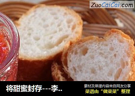 将甜蜜封存---李子果酱