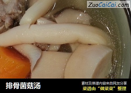 排骨菌菇汤