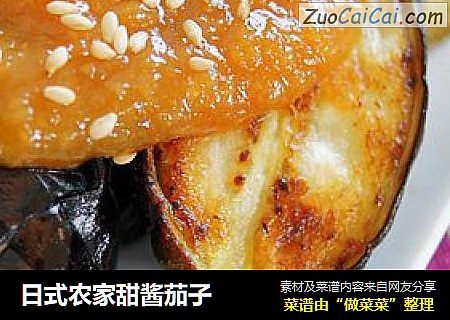 日式农家甜酱茄子