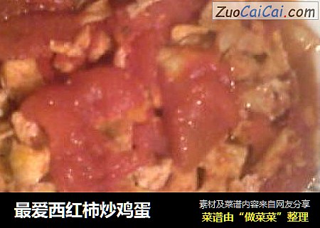 最爱西红柿炒鸡蛋